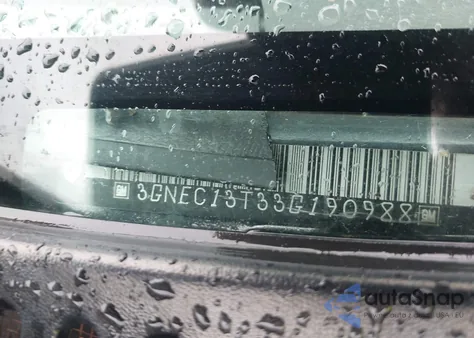 2003 Chevrolet Avalanche 1500 из США, поврежденный, VIN 3GNEC13T33G190988